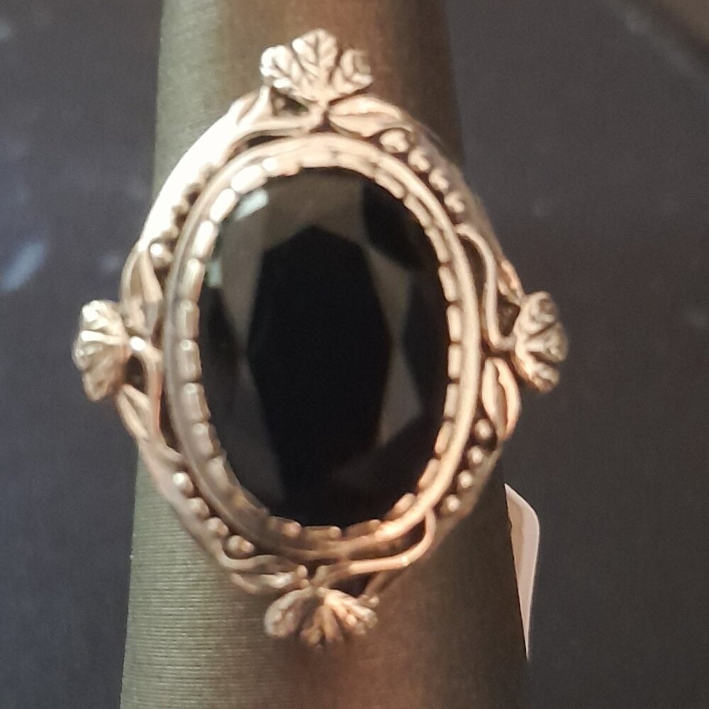 CHOICE: Aquamarine, Amethyst OR Sapphire Ring - SIZE 6,   Fire Garnet - SIZE 8 - Picture 4 of 5